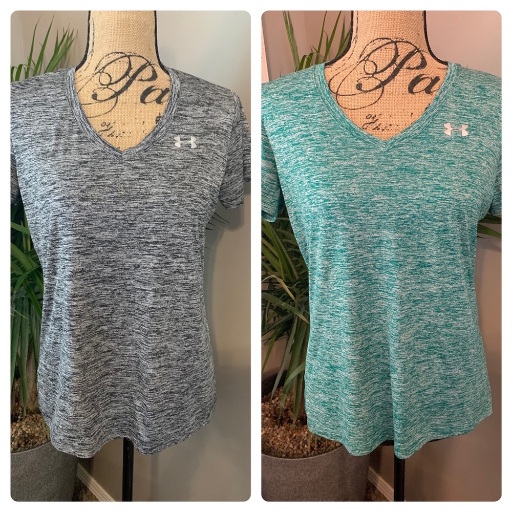 Bundle of 2 Under Armour V Neck Shirts